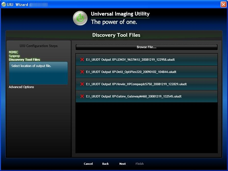 uiu discovery tool results